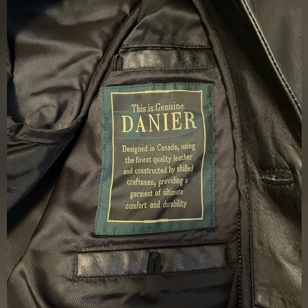 DANIER LEATHER JACKET WOMEN’S - Picture 6 of 6